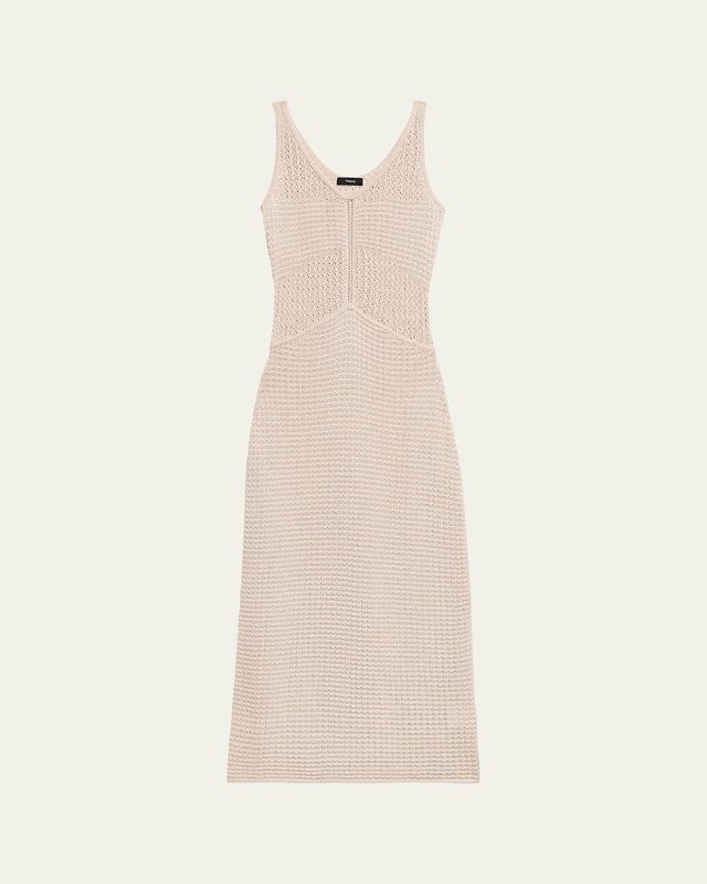 Fitted Midi Tank Dress